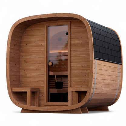 Leil® Dice Comfy 4 to 5 Person Outdoor Sauna