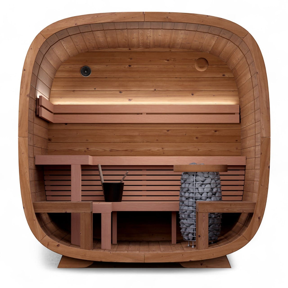 Leil® Dice Comfy 4 to 5 Person Outdoor Sauna