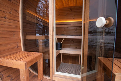 Leil® Dice Comfy 4 to 5 Person Outdoor Sauna