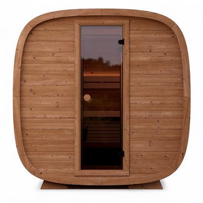 Leil® Dice Dual 4 Person Sauna with Changing Room