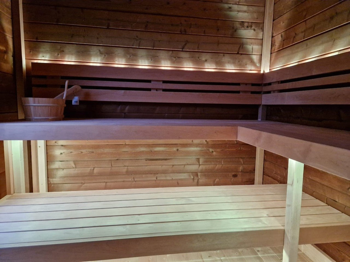Leil® Patio L Plus 5 Person Outdoor Sauna
