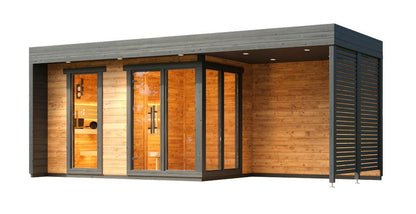Leil® Patio L Plus 5 Person Outdoor Sauna