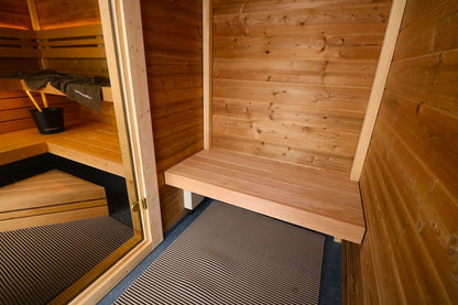Leil® Patio M 5 Person Outdoor Sauna with Changing Room