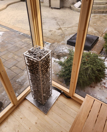 Leil® Patio S 4-5 Person Outdoor Sauna