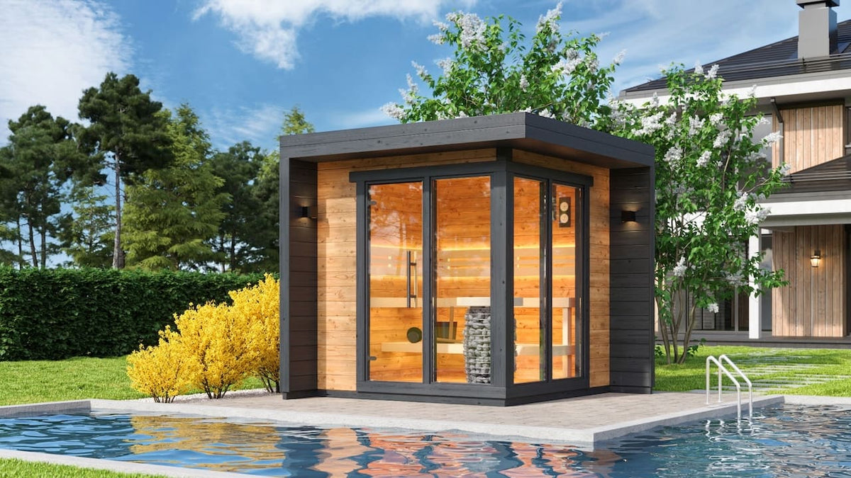 Leil® Patio S 4-5 Person Outdoor Sauna