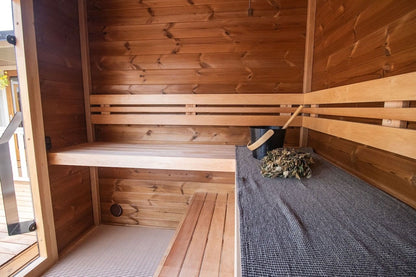 Leil® Patio S Plus 4 Person Outdoor Sauna