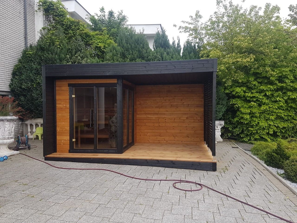 Leil® Patio S Plus 4 Person Outdoor Sauna