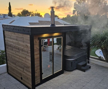 Leil® Patio S Plus 4 Person Outdoor Sauna