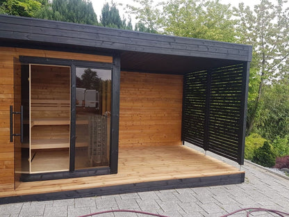 Leil® Patio S Plus 4 Person Outdoor Sauna