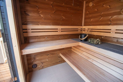 Leil® Patio S Plus 4 Person Outdoor Sauna