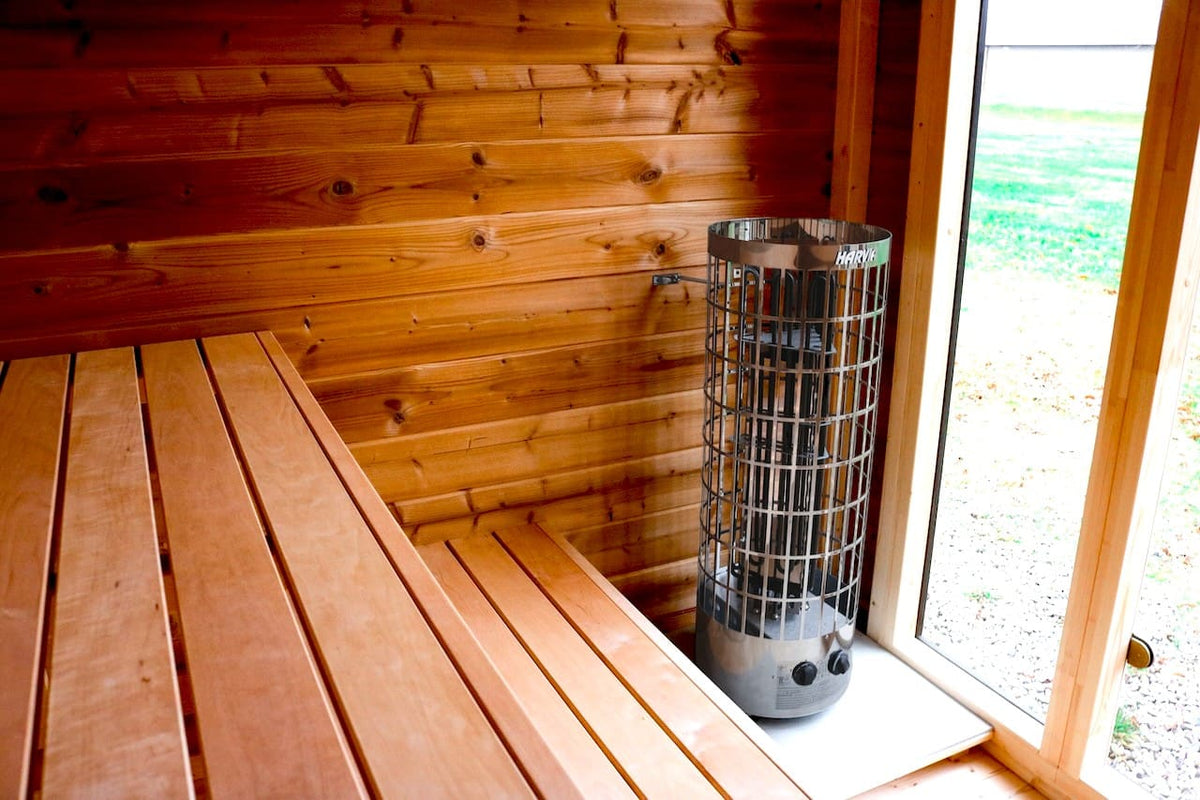 Leil® Patio XS 4 Person Outdoor Sauna