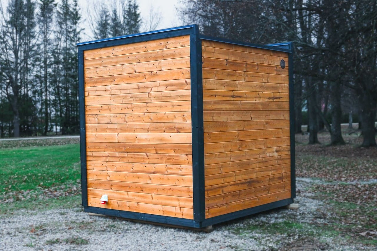 Leil® Patio XS 4 Person Outdoor Sauna