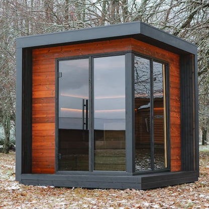 Leil® Primo Corner 4 Person Outdoor Sauna