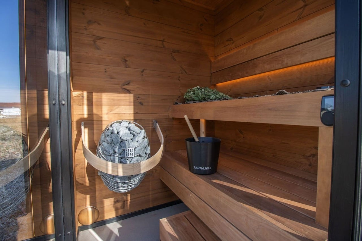 Leil® Primo Mini 2 Person Outdoor Sauna