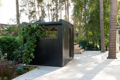 Saunum AirCube Terrace Outdoor Sauna 4 Seater