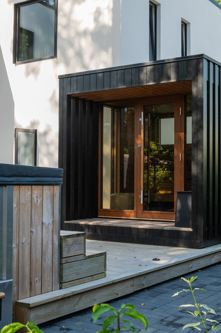 Saunum AirCube Terrace Outdoor Sauna 4 Seater