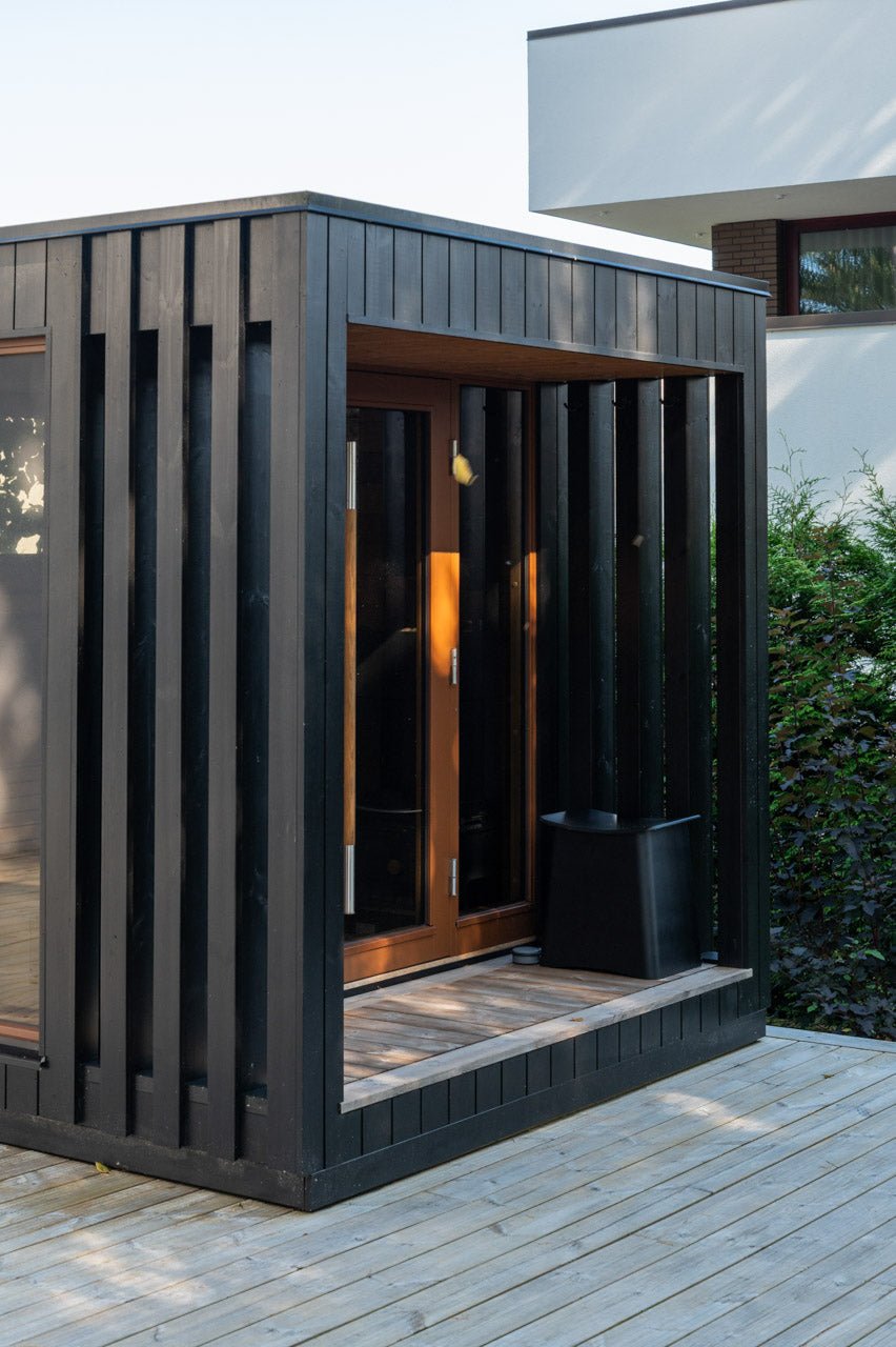 Saunum AirCube Terrace Outdoor Sauna 4 Seater