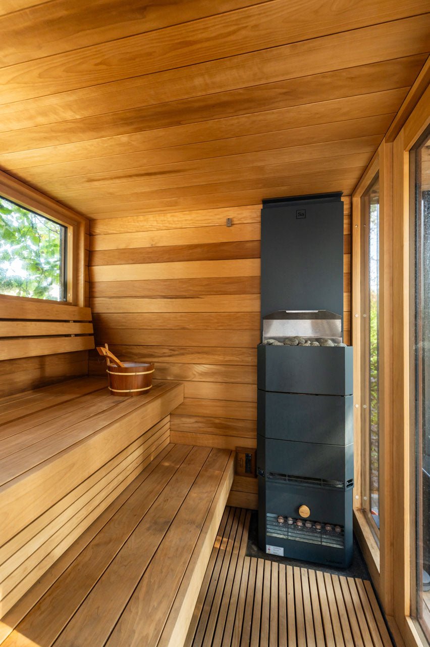 Saunum AirCube Terrace Outdoor Sauna 4 Seater