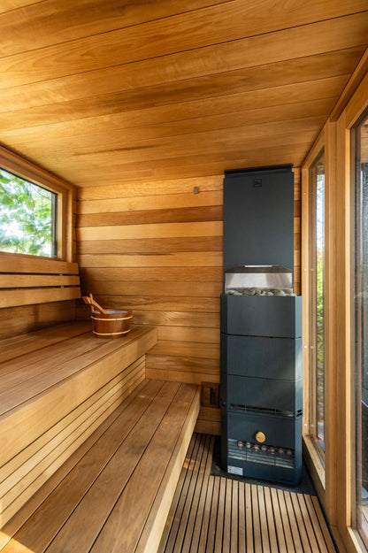 Saunum AirCube Terrace Outdoor Sauna 4 Seater