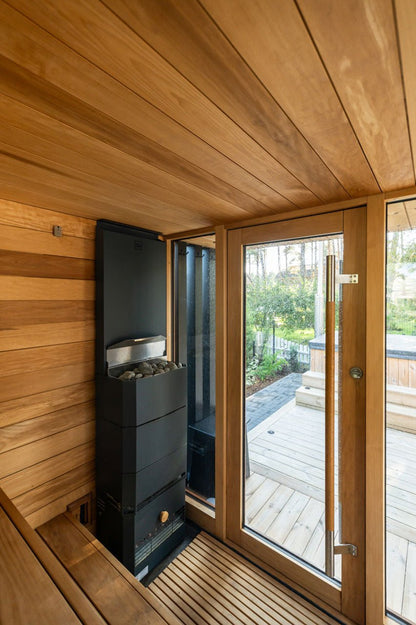 Saunum AirCube Terrace Outdoor Sauna 4 Seater