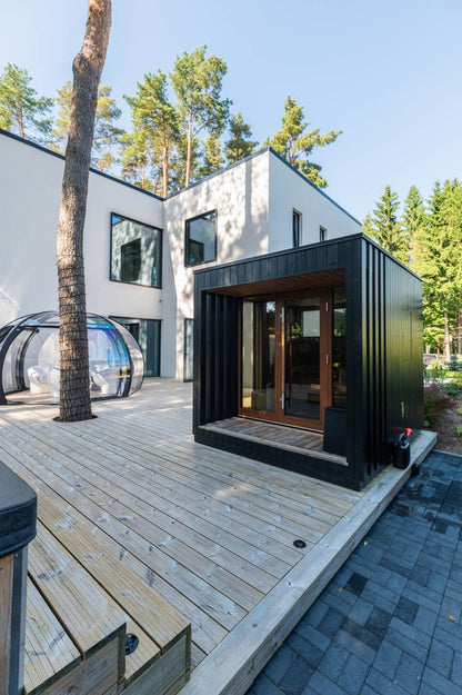Saunum AirCube Terrace Outdoor Sauna 4 Seater
