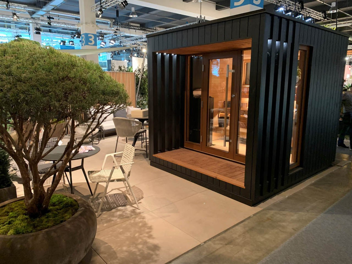 Saunum AirCube Terrace Outdoor Sauna 4 Seater