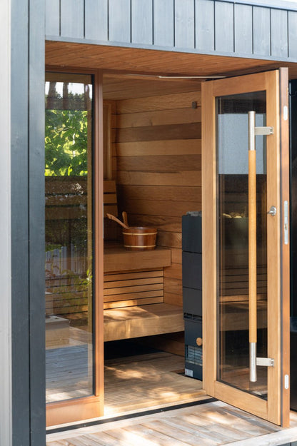 Saunum AirCube Terrace Outdoor Sauna 4 Seater