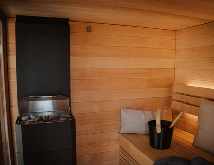 Saunum AirCube Terrace Outdoor Sauna 4 Seater