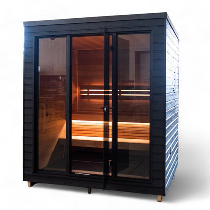 Saunum Classic Mini Outdoor Sauna 3 Seater