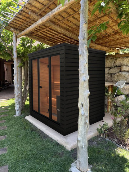 Saunum Classic Mini Outdoor Sauna 3 Seater