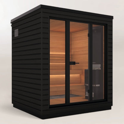 Saunum Classic Mini Outdoor Sauna 3 Seater