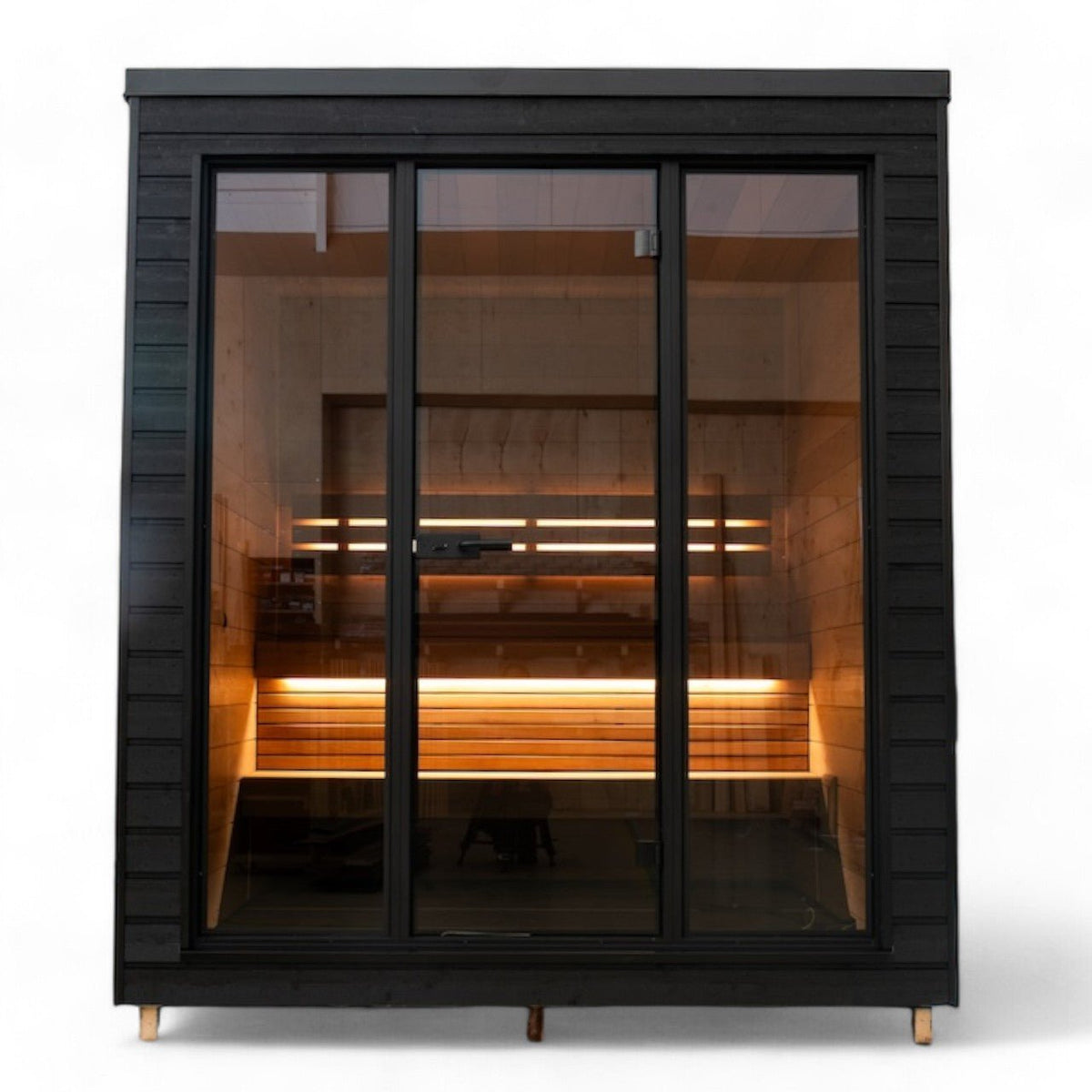 Saunum Classic Mini Outdoor Sauna 3 Seater