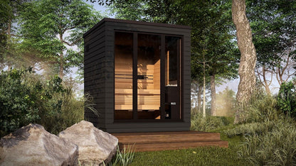 Saunum Classic Mini Outdoor Sauna 3 Seater