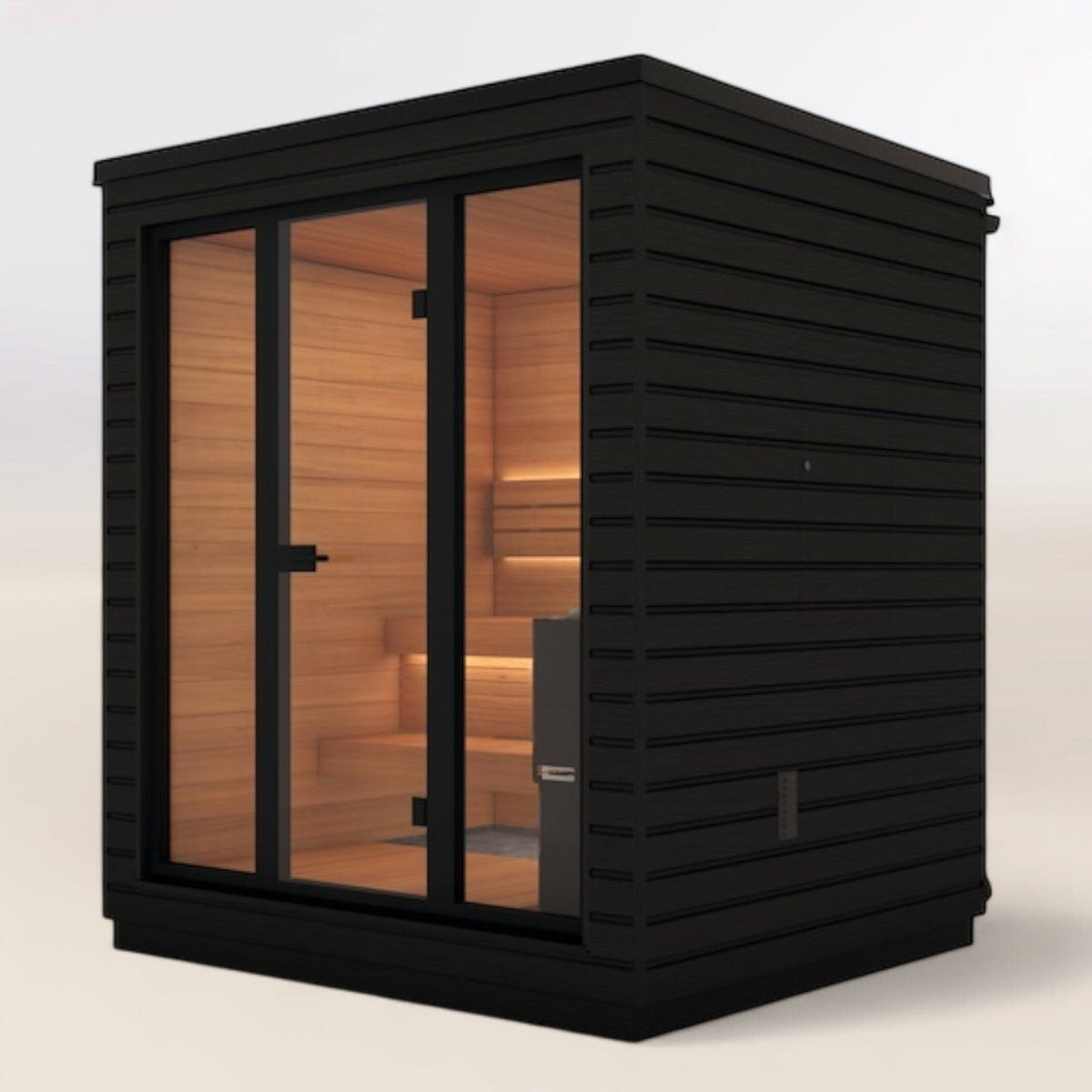Saunum Classic Mini Outdoor Sauna 3 Seater
