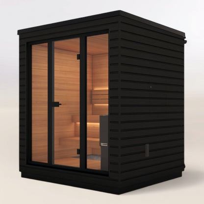Saunum Classic Mini Outdoor Sauna 3 Seater