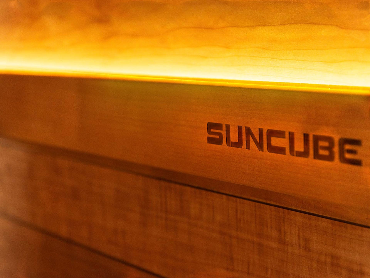 SunCube L 4-6 Person Outdoor Sauna with Changing Room