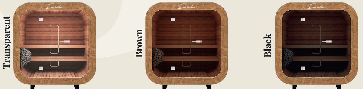 SunCube S 2-4 Person Outdoor Sauna