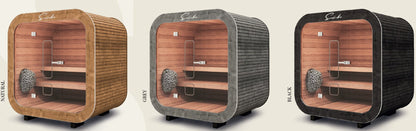 SunCube S 2-4 Person Outdoor Sauna